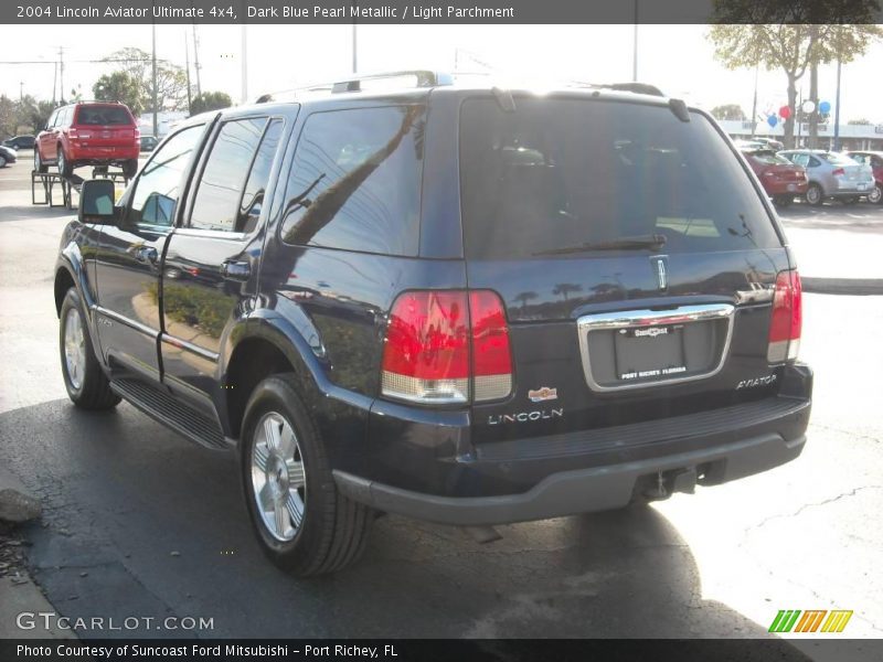 Dark Blue Pearl Metallic / Light Parchment 2004 Lincoln Aviator Ultimate 4x4