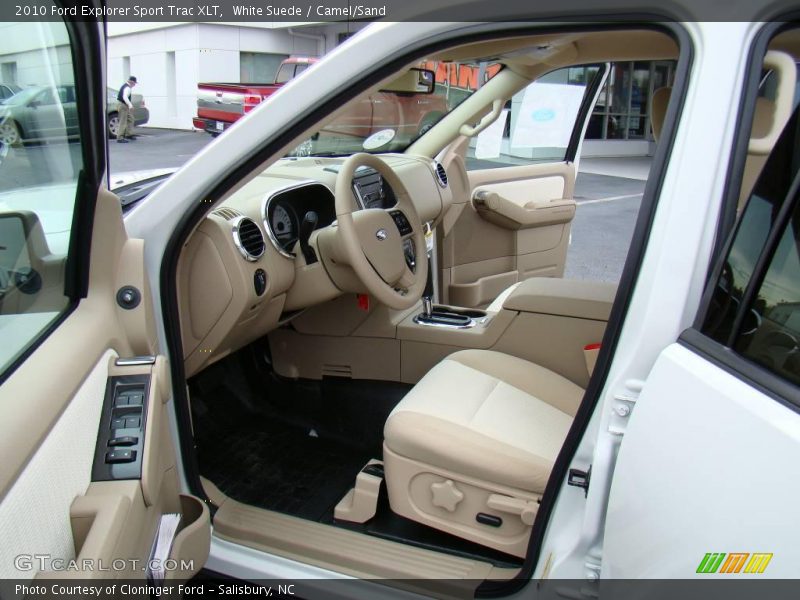 White Suede / Camel/Sand 2010 Ford Explorer Sport Trac XLT