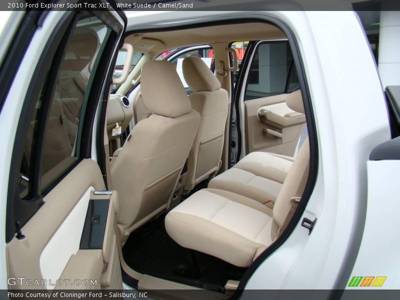 White Suede / Camel/Sand 2010 Ford Explorer Sport Trac XLT