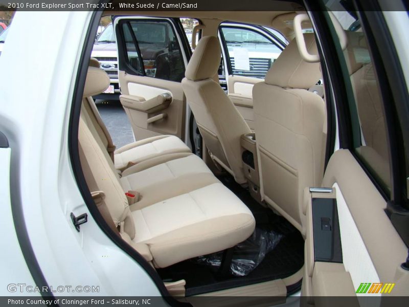 White Suede / Camel/Sand 2010 Ford Explorer Sport Trac XLT
