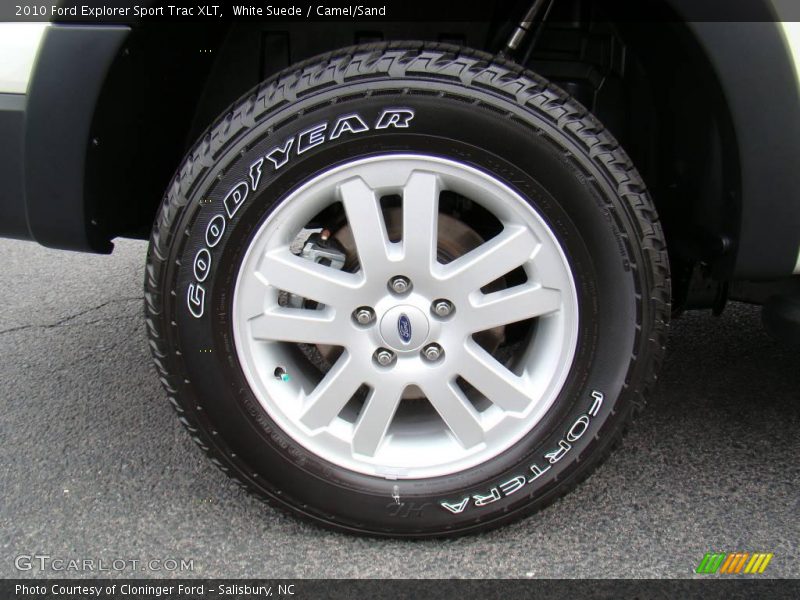 White Suede / Camel/Sand 2010 Ford Explorer Sport Trac XLT