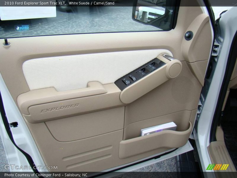 White Suede / Camel/Sand 2010 Ford Explorer Sport Trac XLT