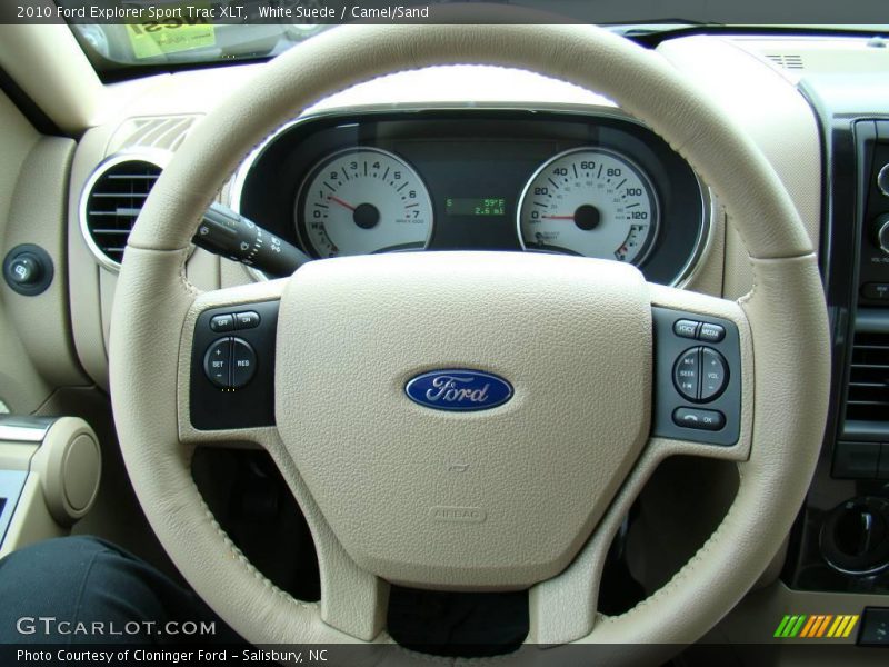 White Suede / Camel/Sand 2010 Ford Explorer Sport Trac XLT
