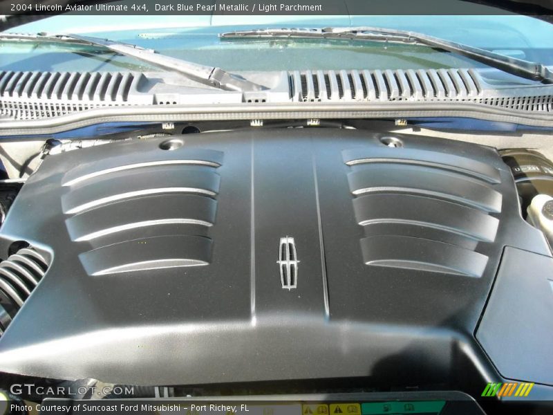 Dark Blue Pearl Metallic / Light Parchment 2004 Lincoln Aviator Ultimate 4x4