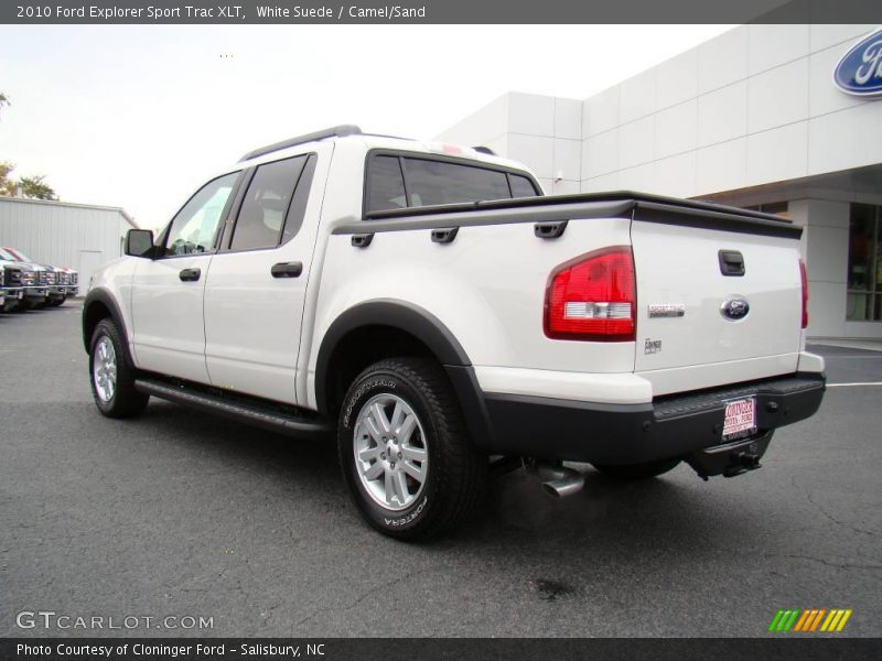 White Suede / Camel/Sand 2010 Ford Explorer Sport Trac XLT