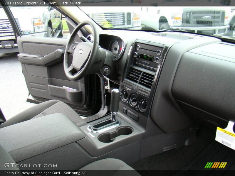 Black / Black 2010 Ford Explorer XLT Sport