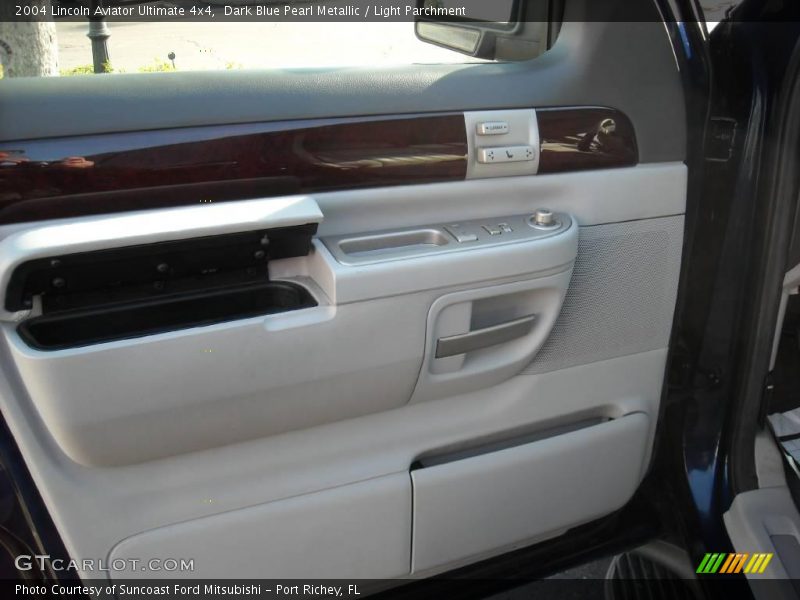 Dark Blue Pearl Metallic / Light Parchment 2004 Lincoln Aviator Ultimate 4x4