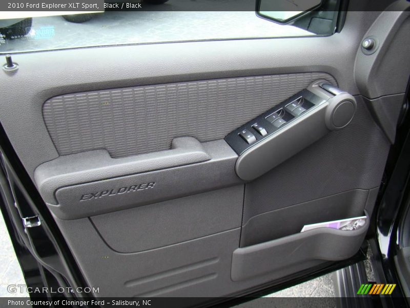 Black / Black 2010 Ford Explorer XLT Sport