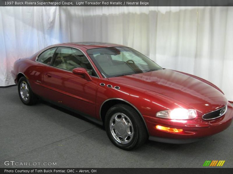 Front 3/4 View of 1997 Riviera Supercharged Coupe