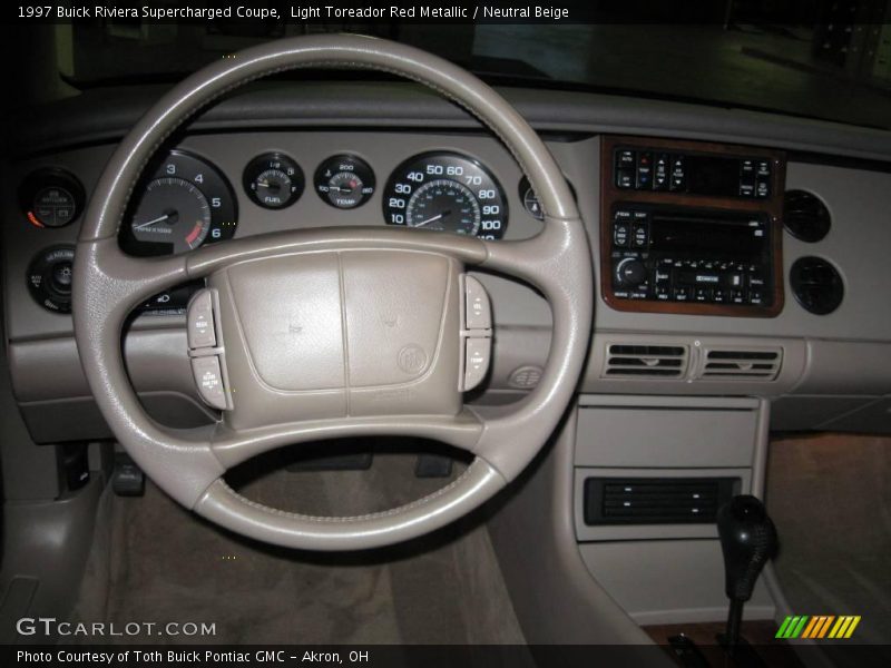  1997 Riviera Supercharged Coupe Steering Wheel