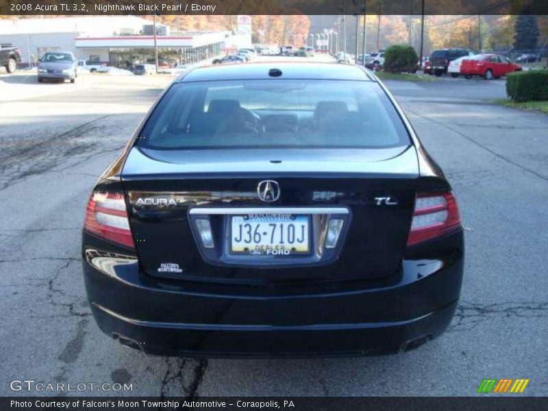 Nighthawk Black Pearl / Ebony 2008 Acura TL 3.2