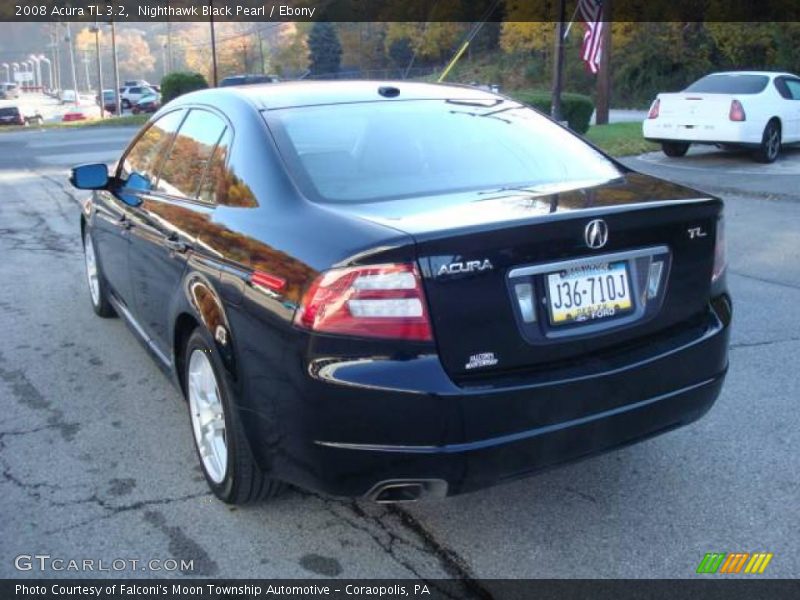 Nighthawk Black Pearl / Ebony 2008 Acura TL 3.2
