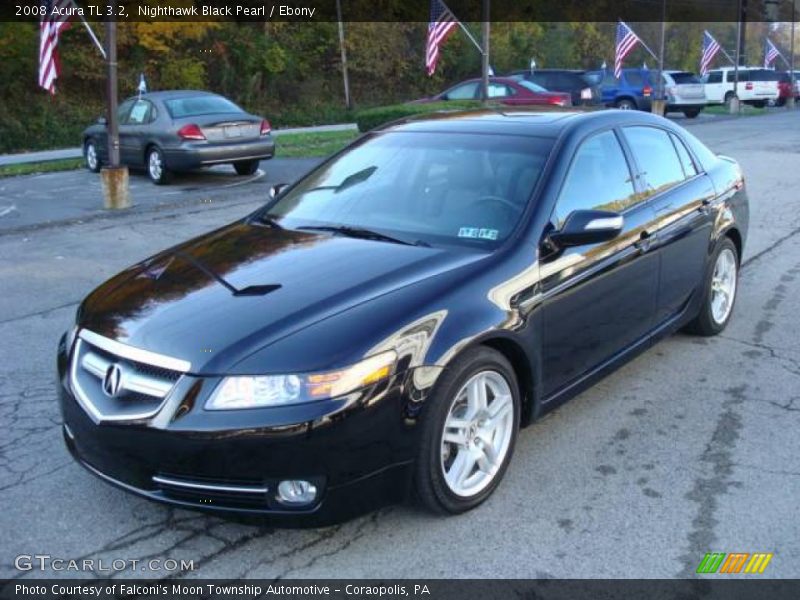 Nighthawk Black Pearl / Ebony 2008 Acura TL 3.2