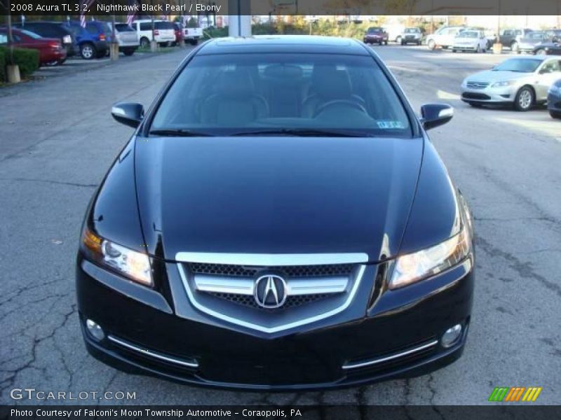 Nighthawk Black Pearl / Ebony 2008 Acura TL 3.2