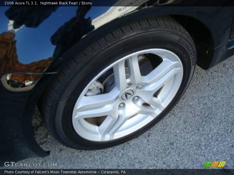 Nighthawk Black Pearl / Ebony 2008 Acura TL 3.2