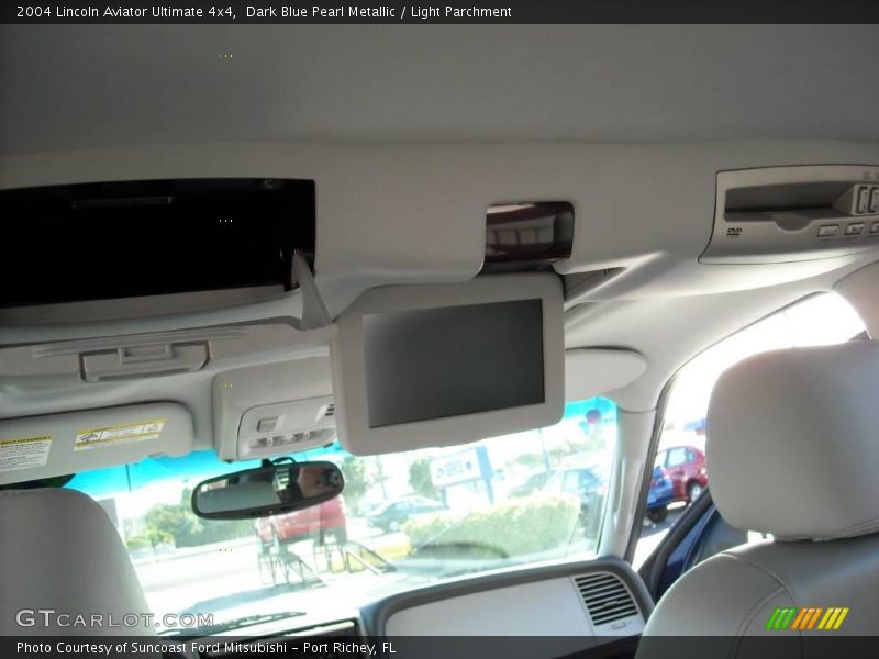 Dark Blue Pearl Metallic / Light Parchment 2004 Lincoln Aviator Ultimate 4x4
