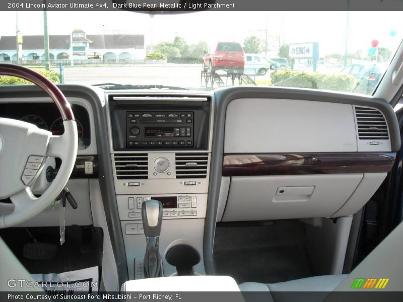 Dark Blue Pearl Metallic / Light Parchment 2004 Lincoln Aviator Ultimate 4x4