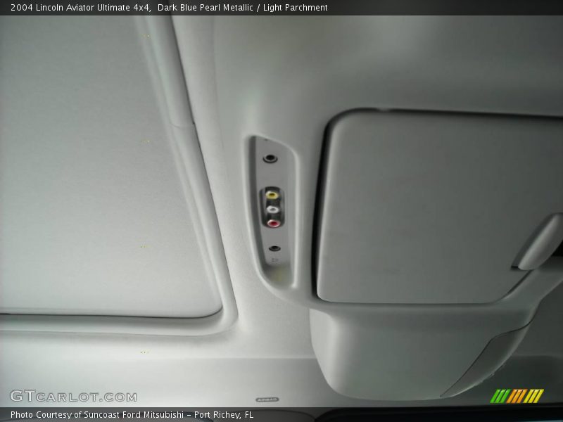 Dark Blue Pearl Metallic / Light Parchment 2004 Lincoln Aviator Ultimate 4x4