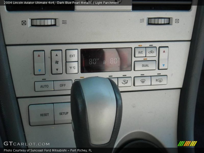 Dark Blue Pearl Metallic / Light Parchment 2004 Lincoln Aviator Ultimate 4x4