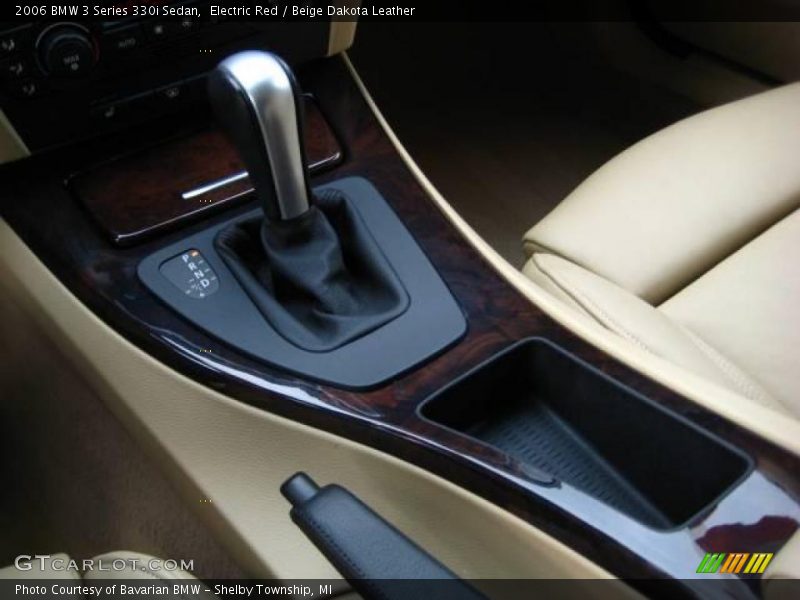 Electric Red / Beige Dakota Leather 2006 BMW 3 Series 330i Sedan