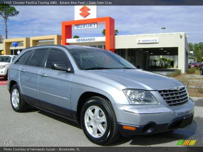 Butane Blue Pearl / Dark Slate Gray 2005 Chrysler Pacifica Touring AWD