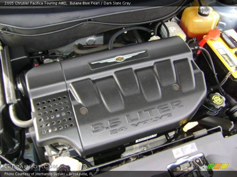 Butane Blue Pearl / Dark Slate Gray 2005 Chrysler Pacifica Touring AWD