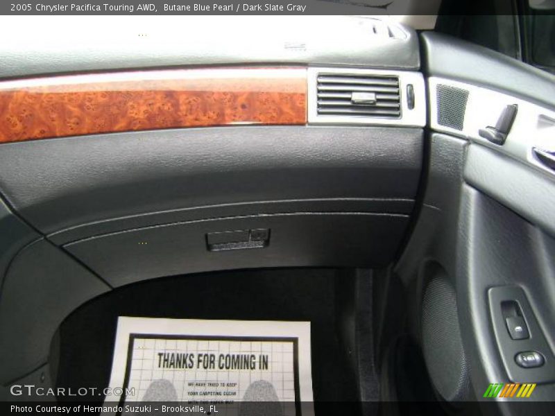 Butane Blue Pearl / Dark Slate Gray 2005 Chrysler Pacifica Touring AWD