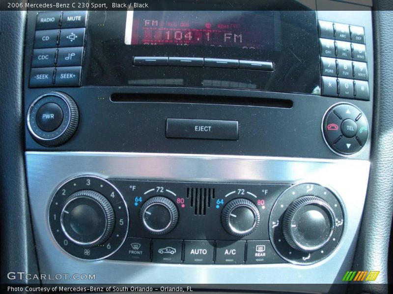 Black / Black 2006 Mercedes-Benz C 230 Sport