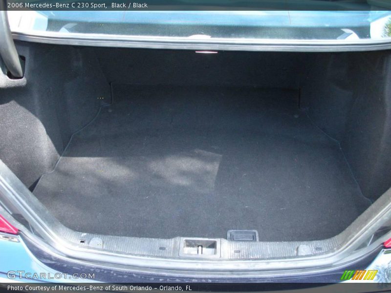 Black / Black 2006 Mercedes-Benz C 230 Sport