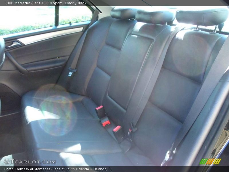 Black / Black 2006 Mercedes-Benz C 230 Sport