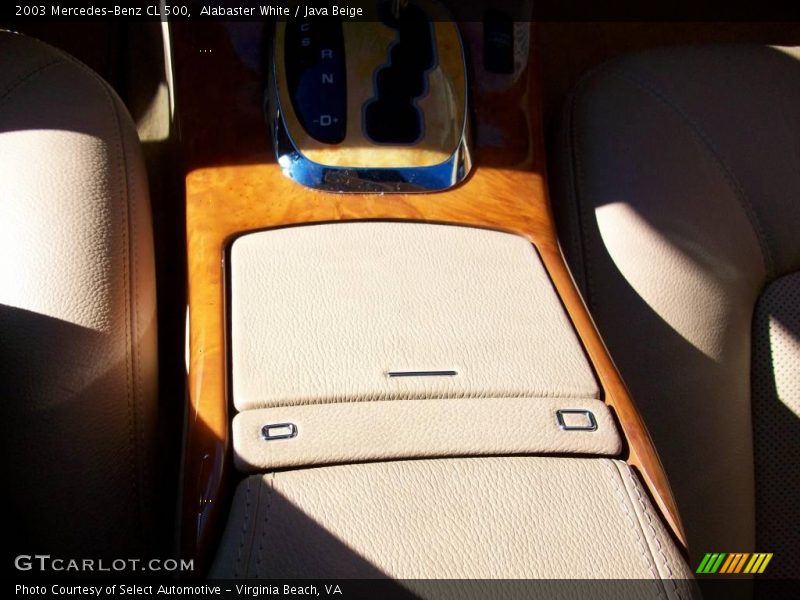 Alabaster White / Java Beige 2003 Mercedes-Benz CL 500
