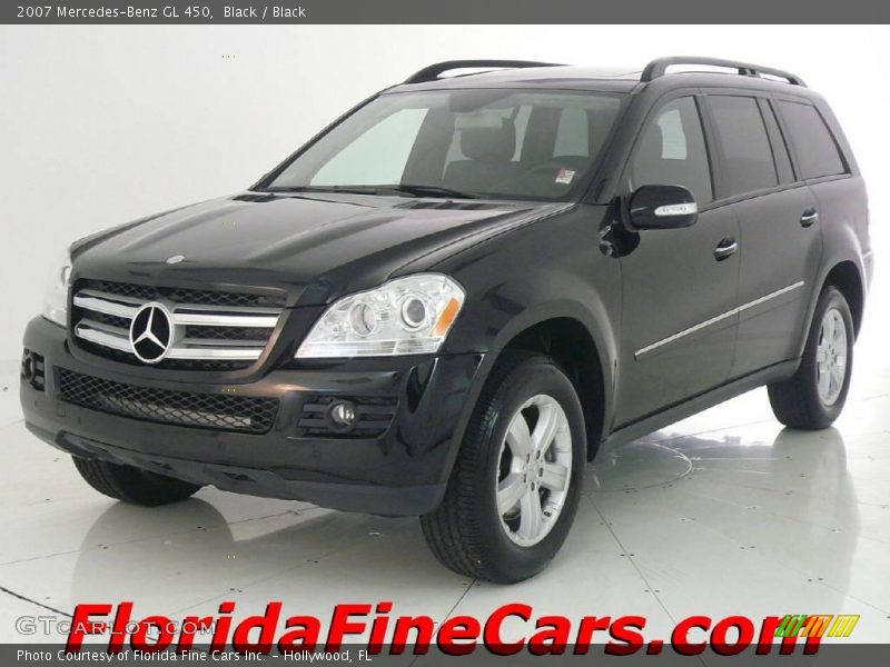 Black / Black 2007 Mercedes-Benz GL 450