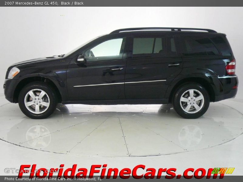 Black / Black 2007 Mercedes-Benz GL 450