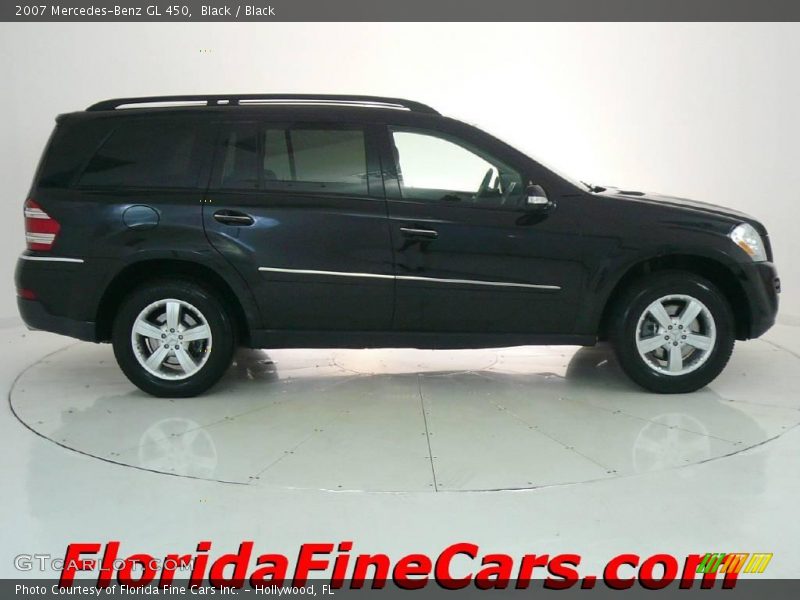 Black / Black 2007 Mercedes-Benz GL 450