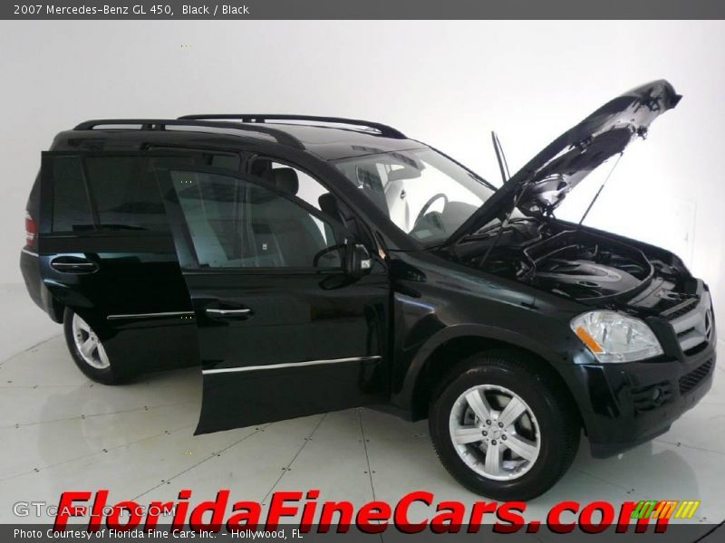 Black / Black 2007 Mercedes-Benz GL 450