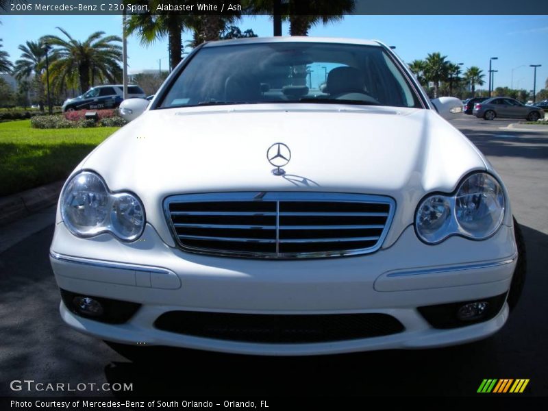 Alabaster White / Ash 2006 Mercedes-Benz C 230 Sport