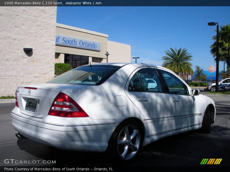 Alabaster White / Ash 2006 Mercedes-Benz C 230 Sport