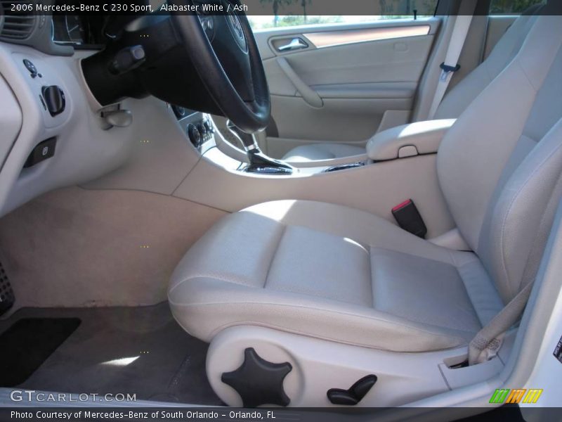 Alabaster White / Ash 2006 Mercedes-Benz C 230 Sport