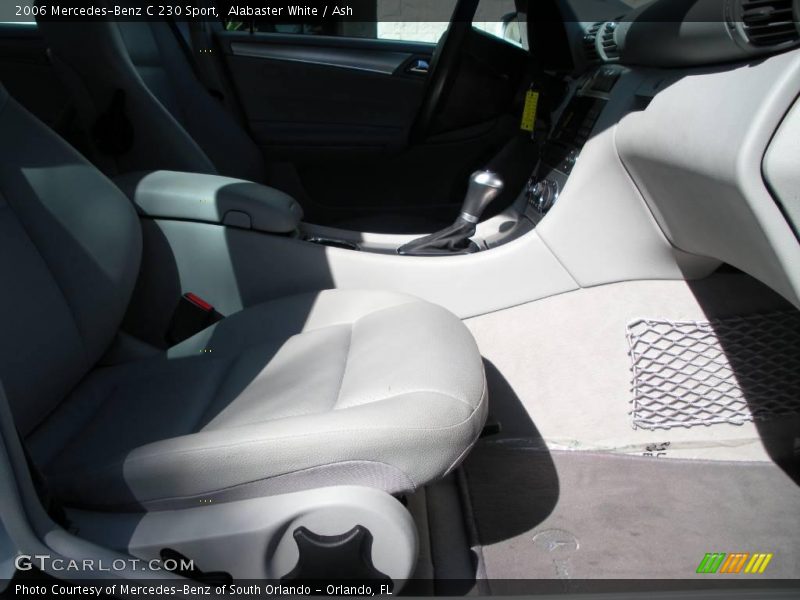 Alabaster White / Ash 2006 Mercedes-Benz C 230 Sport