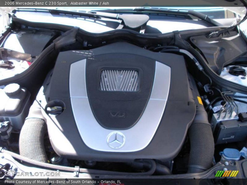 Alabaster White / Ash 2006 Mercedes-Benz C 230 Sport