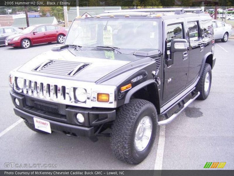 Black / Ebony 2006 Hummer H2 SUV