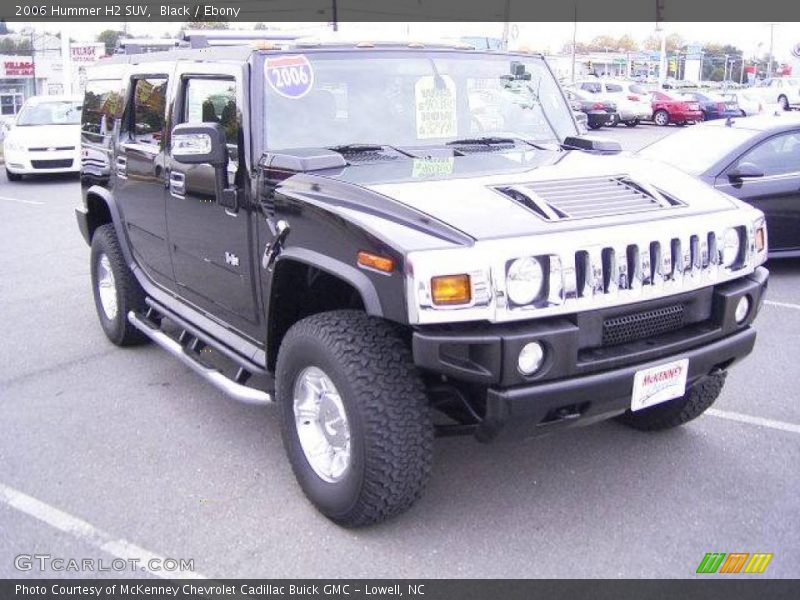 Black / Ebony 2006 Hummer H2 SUV