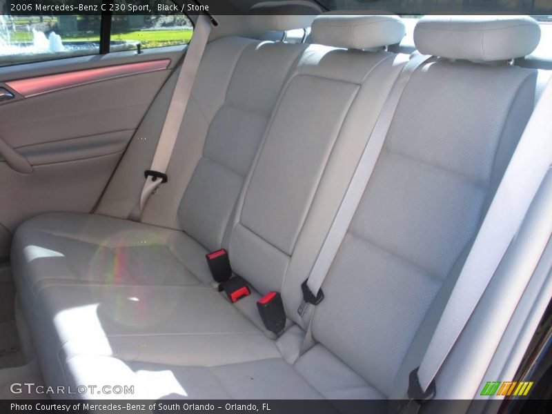 Black / Stone 2006 Mercedes-Benz C 230 Sport