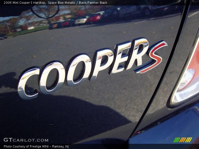 Space Blue Metallic / Black/Panther Black 2006 Mini Cooper S Hardtop