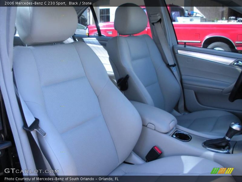 Black / Stone 2006 Mercedes-Benz C 230 Sport