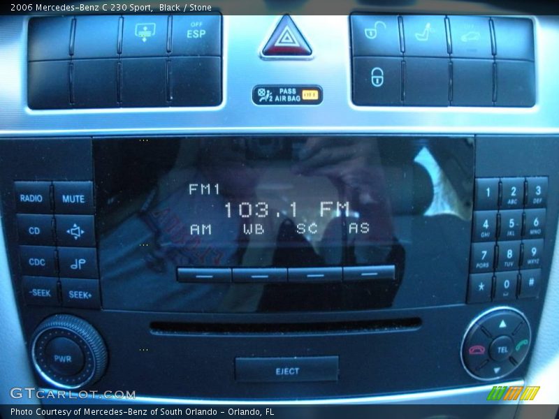 Black / Stone 2006 Mercedes-Benz C 230 Sport