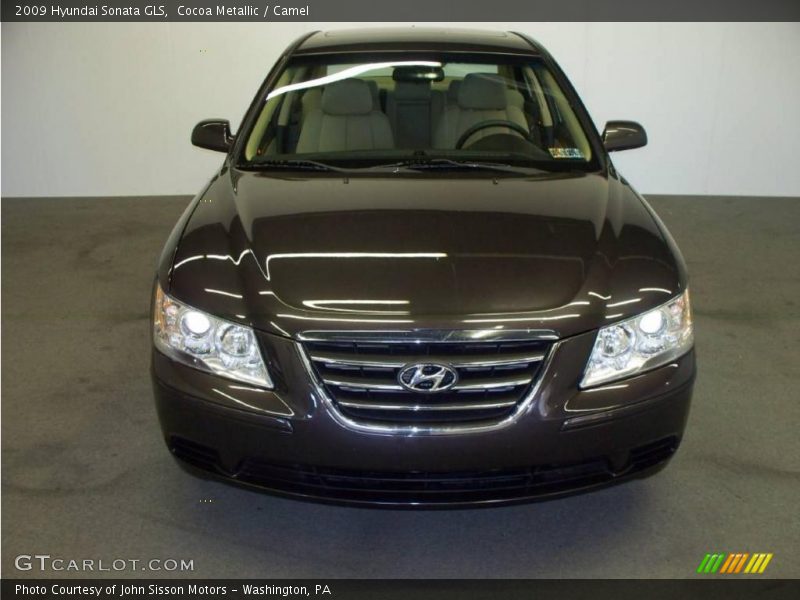Cocoa Metallic / Camel 2009 Hyundai Sonata GLS