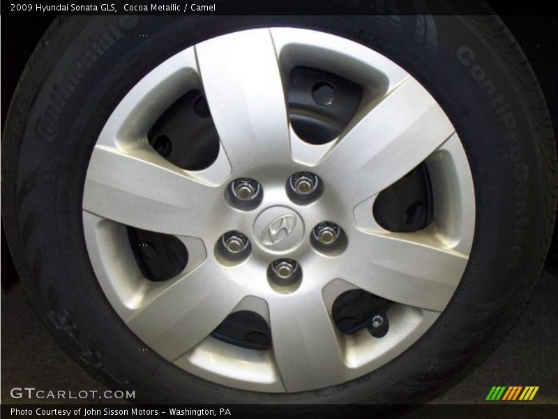 Cocoa Metallic / Camel 2009 Hyundai Sonata GLS