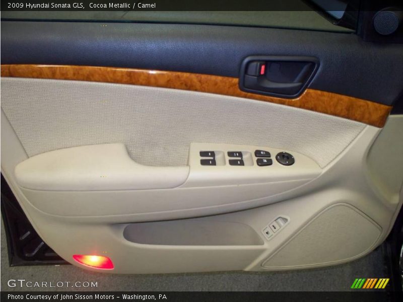Cocoa Metallic / Camel 2009 Hyundai Sonata GLS