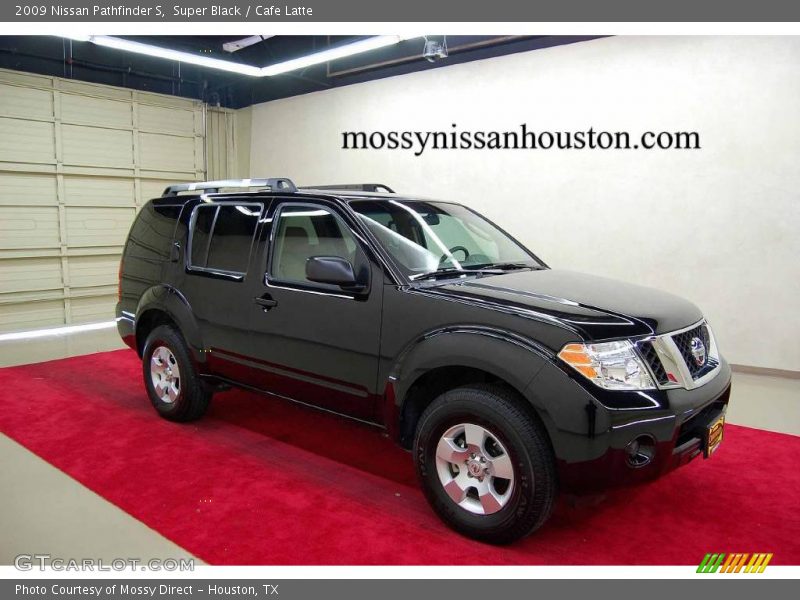 Super Black / Cafe Latte 2009 Nissan Pathfinder S